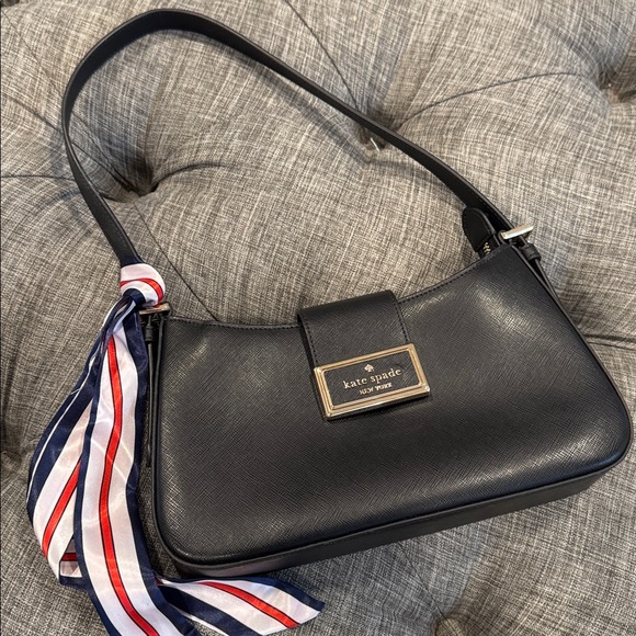 Kate Spade Bag Reegan Black Small Shoulder Bag - Picture 11 of 16